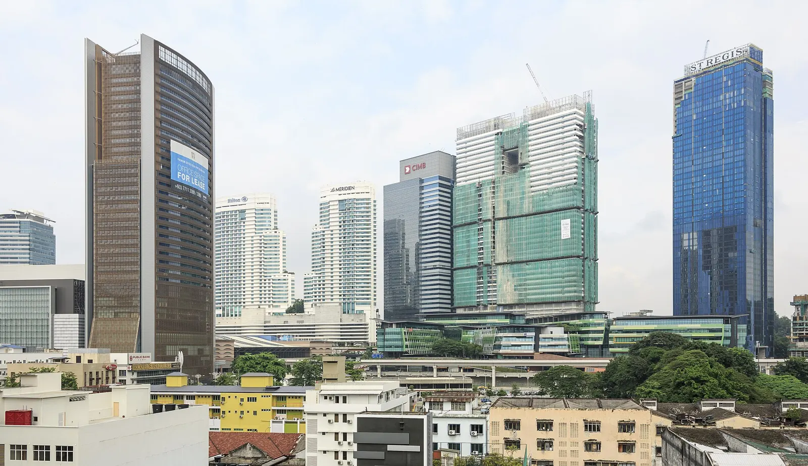 Kuala Lumpur city skyline